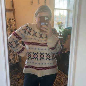 Old Navy Fair Isle Sweater
